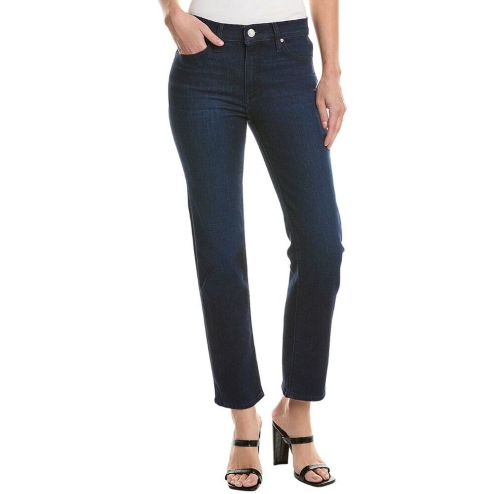 Hudson Jeans Womens  Nico Mid-Rise Rescue Straight Ankle Jean